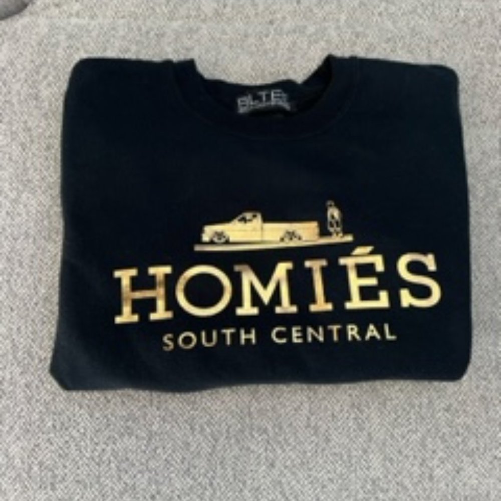 HOMIÉS GOLD FOIL SWEATSHIRT - Brian Lictenberg